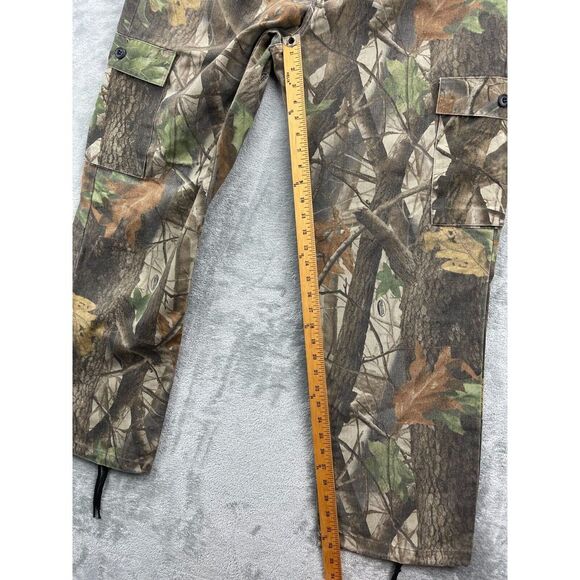 Liberty Men's Cargo Pants Large-Regular (36x 32) Camo Hunting RealTree Hardwoods - Picture 4 of 10